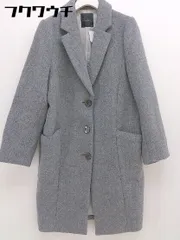 ■ URBAN RESEARCH ROSSO ロッソ 長袖 チェスター コート サイズF グレー レディース  【中古】 【1110120003474】