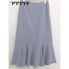 ◇ NATURAL BEAUTY BASIC ロング フレア マーメイド スカート サイズS ライトブルー レディース  【中古】 【1110130005789】