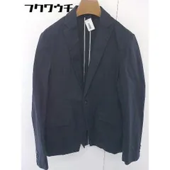 ◇ UNITED ARROWS BLUE LABEL 1B シングル 長袖 テーラードジャケット サイズ M ブラック メンズ  【中古】 【1110140010995】