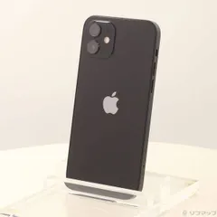 〔中古品〕 iPhone12 64GB ブラック MGHN3J／A SIMフリー【348】