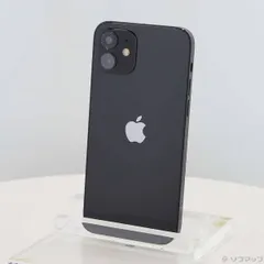 〔中古品〕 iPhone12 64GB ブラック MGHN3J／A SIMフリー【352】