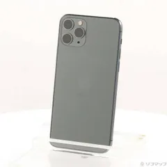 〔中古品〕 iPhone11 Pro 64GB ミッドナイトグリーン MWC62J／A SIMフリー【352】
