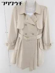 ◇ ◎ Apuweiser-riche アプワイザー リッシェ 長袖 コート サイズ1 ピンクベージュ レディース  【中古】 【1110210002769】