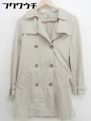 ◇ ◎ NATURAL BEAUTY BASIC ベルト付き 薄手 長袖 トレンチコート サイズ L ベージュ レディース  【中古】 【1110210007382】