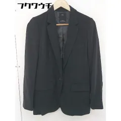 ◇ ◎ AZUL BY MOUSSY アズールバイマウジー シングル 1B 長袖 テーラードジャケット サイズS ブラック レディース  【中古】 【1110220012895】