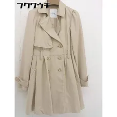 ◇ dazzlin ダズリン 長袖 トレンチ コート サイズS ベージュ レディース  【中古】 【1110220014448】のサムネイル