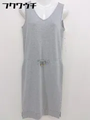 ◇ ROYAL PARTY ロイヤルパーティー ノースリーブ 膝下丈 ワンピース サイズF グレー レディース  【中古】 【1110250003283】のサムネイル