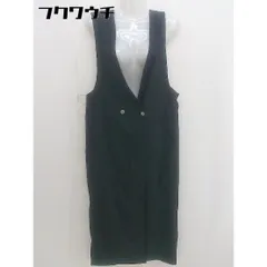 ◇ Aunt Marie's アントマリーズ ノースリーブ ロング ジャンパースカート サイズS ブラック レディース  【中古】 【1110280003093】
