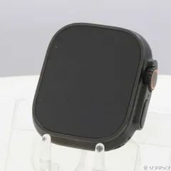 〔展示品〕 Apple Watch Ultra 2 GPS + Cellular 49mm ブラックチタニウムケース バンド無し【262】