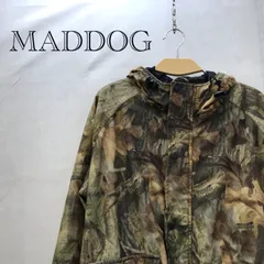 MADDOG GEAR リアルツリーカモフラジャケット マッドドッグギアー ブルゾン ジャケット  MIDIUM カモフラ ジップアップ メンズ ファッション