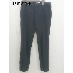 ◇ PLST プラステ センタープレス スラックス パンツ サイズ0 ブラック系 レディース  【中古】 【1111010006940】