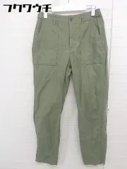 ◇ URBAN RESEARCH DOORS ベイカー パンツ サイズ38 カーキ レディース  【中古】 【1111030002991】