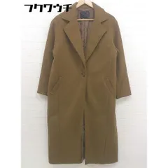 ■ Re:EDIT リエディ スリット 長袖 チェスターコート サイズM ブラウン レディース  【中古】 【1111090002498】のサムネイル