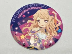 アイカツ!×アニON STATION ALL aikatsu stars! LIVE STATION 2 DJ LIVE JAPAN TOUR マグバッジ1 香澄真昼 マグネット付きバッジ