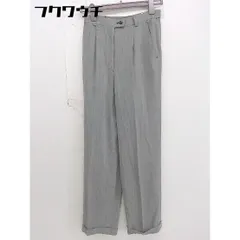 ◇ Munsingwear マンシングウェア ストレッチ ロールアップ パンツ サイズ11 ブラック ホワイト レディース  【中古】 【1111110009063】