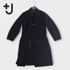 美品 UNIQLO+J ユニクロ×ジル・サンダーコラボ カシミヤブレンドチェスターコート S