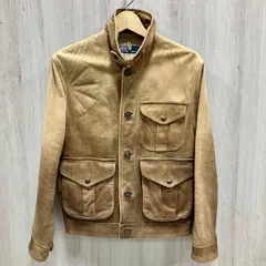 Polo by Ralph Lauren/その他レザージャケットLEATHER HUNTIUNG JACKET レザーハンティングジャケット/JR-RL-CS3922/牛革/ BROWN 