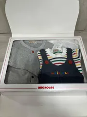 MIKI HOUSE/ミキハウス/キッズインナー/オーバーオール/カーディガン/長袖Tシャツ/セット/70cm/80cm/14-3306-384