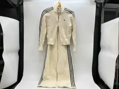 春夏 adidas JD1083 JD1080 アディダス オリジナルス プレミアム クロシェ トラックトップ トラックパンツ XS オフホワイト 汚れあり