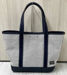 PORTER ポーター PORTER GIRL BOYFRIEND TOTEトートバッグ ネイビー 