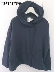 ◇ COLLAGE GALLARDAGALANTE スナップボタン 長袖 ナイロン パーカー サイズ F ネイビー レディース  【中古】 【1111150008897】のサムネイル