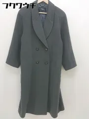 ■ ESPRITCORE 長袖 ロング コート グレー レディース  【中古】 【1111160002878】