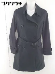 ◇ ◎ VICKY ビッキー ベルト付 長袖 トレンチ コート サイズ2 ブラック レディース  【中古】 【1111180000946】のサムネイル
