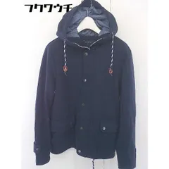 ◇ RAGEBLUE レイジブルー 長袖 ジップアップ パーカー サイズM ネイビー メンズ  【中古】 【1111170005739】