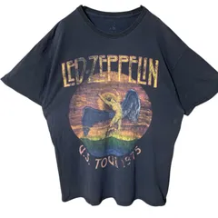 レッドツェッペリン ロック バンT バンド XL プリント オーバーサイズ ブラック 黒 Tシャツ レディース ユニセックス メンズ 古着 半袖
