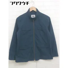 ◇ Lugnoncure ルノンキュール ジップアップ 長袖 ジャンパー ブルゾン サイズ M ネイビー レディース  【中古】 【1111230025813】のサムネイル
