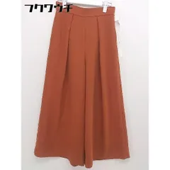 ◇ BEAUTY & YOUTH UNITED ARROWS タック ワイドパンツ サイズ M オレンジ レディース  【中古】 【1111240000992】