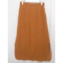 ◇ Ray BEAMS レイ ビームス ロング フレア スカート サイズ1 オレンジ レディース  【中古】 【1111230029590】