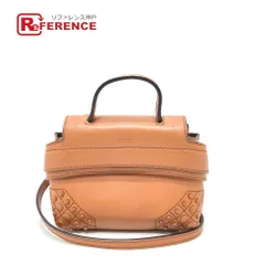 TOD’S トッズ ショルダーバッグ ウェーブ レザー ブラウン