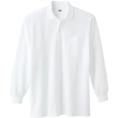 トムス toms 5.8OZ TC L Sポロ(ポケSS-LL カジュアルポロシャツ (00169a-001)、ホワイト