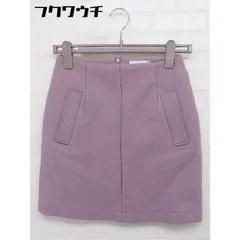 ◇ SLOBE IENA スローブ イエナ ミニ 台形 スカート サイズ38 パープルピンク系 レディース  【中古】 【1111300007817】