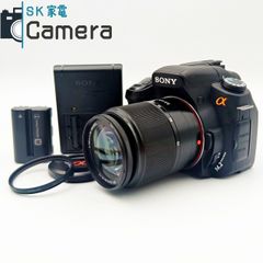 【中古】 SONY α350 + DT 18-70ｍｍ F3.5-5.6 MACRO DSLR-350 電池 充電器付