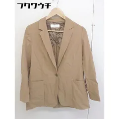 ◇ BALLSEY ボールジィ シングル1B 長袖 テーラードジャケット サイズ36 ブラウン レディース  【中古】 【1112030001434】