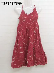 ◇ Theory セオリー ミニ キャミ ワンピース サイズ2 レッド レディース  【1112020011580】