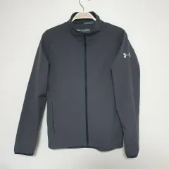 新品) UNDER ARMOUR アンダーアーマー HRUN ブラック ウィンドブレーカー ジャケット s/m