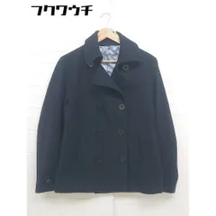 ■ The Shop TK MIXPICE ザショップティーケーミクスパイス 長袖 コート サイズL ネイビー レディース  【中古】 【1112060004887】