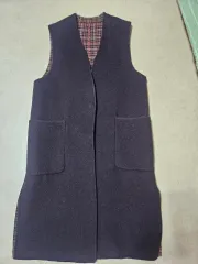 ウールリバーシブルベスト
