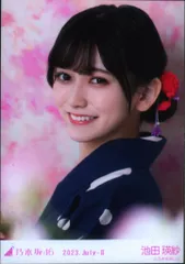 乃木坂46 会場限定ランダム生写真 池田瑛紗 2023.July-Ⅱ 浴衣 ヨリ