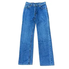 LEVI'S 505-0217 90S フィリピン製 ボタン裏359 ハイウエスト ストレートデニム ブルー サイズW29 レディースM リーバイス