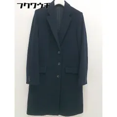 ■ URBAN RESEARCH ROSSO ウール チェスター コート サイズFree ネイビー レディース  【中古】 【1112070007953】