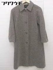 ■ VESTINA 東京スタイル ウール 長袖 コート ブラウン系 レディース  【1112090005137】