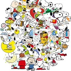 シール 50枚 for スヌーピー 防水ステッカー