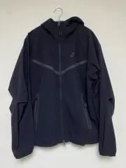 (S)ナイキ テック ウーブン ウィンドランナー フルジップアップ ジャケット ブラック