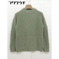 ◇ URBAN RESEARCH DOORS アーバン リサーチ ドアーズ 長袖 ニット セーター サイズOne グリーン レディース  【1112140014676】