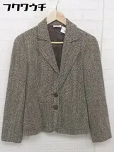 ◇ Max&Co. マックス&コー イタリア製 シングル2B 長袖 テーラードジャケット サイズ38 ブラウン レディース  【1112150003301】