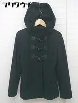 ■ ◎ MICHAEL KORS マイケルコース 長袖 ダッフル コート サイズXS ブラック レディース  【1112170005729】